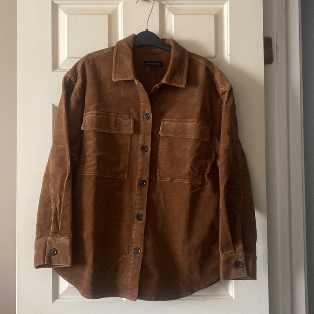 NWT Banana Republic corduroy shacket